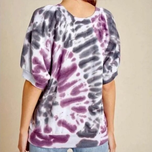 Anthropologie MAEVE Sami Puff-Sleeved Sweatshirt - Picture 4 of 8